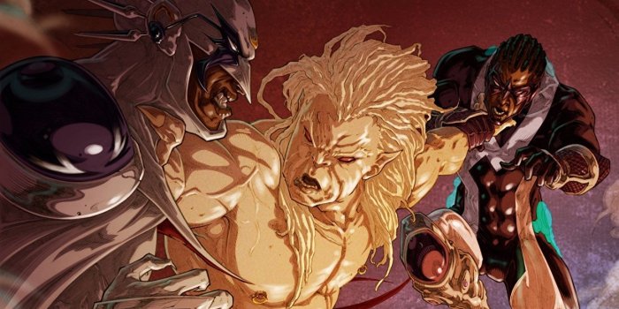 1280x870 Photo Illustrations to books Monsters Captain Africa, Purge Fantasy