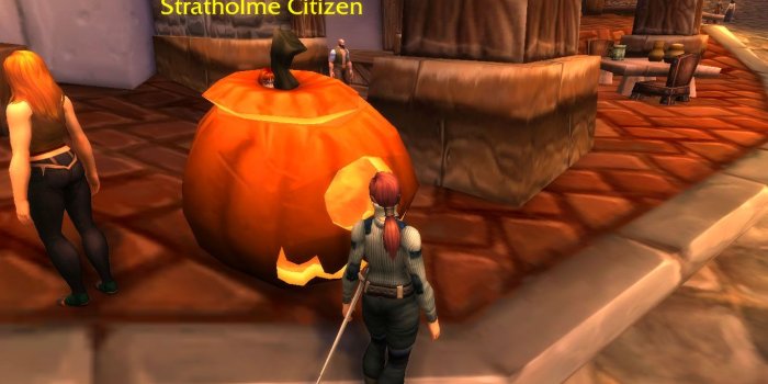 1366x768 Hallow's End offers the perfect way to hide from Arthas' purge. : wow