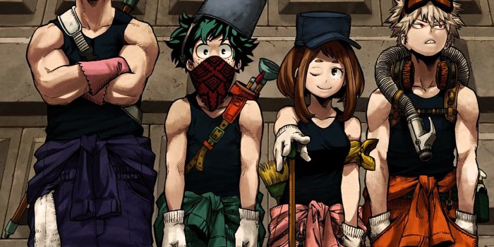 1920x1080 Katsuki Bakugou Izuku Midoriya Boku No Hero Academia - My Hero