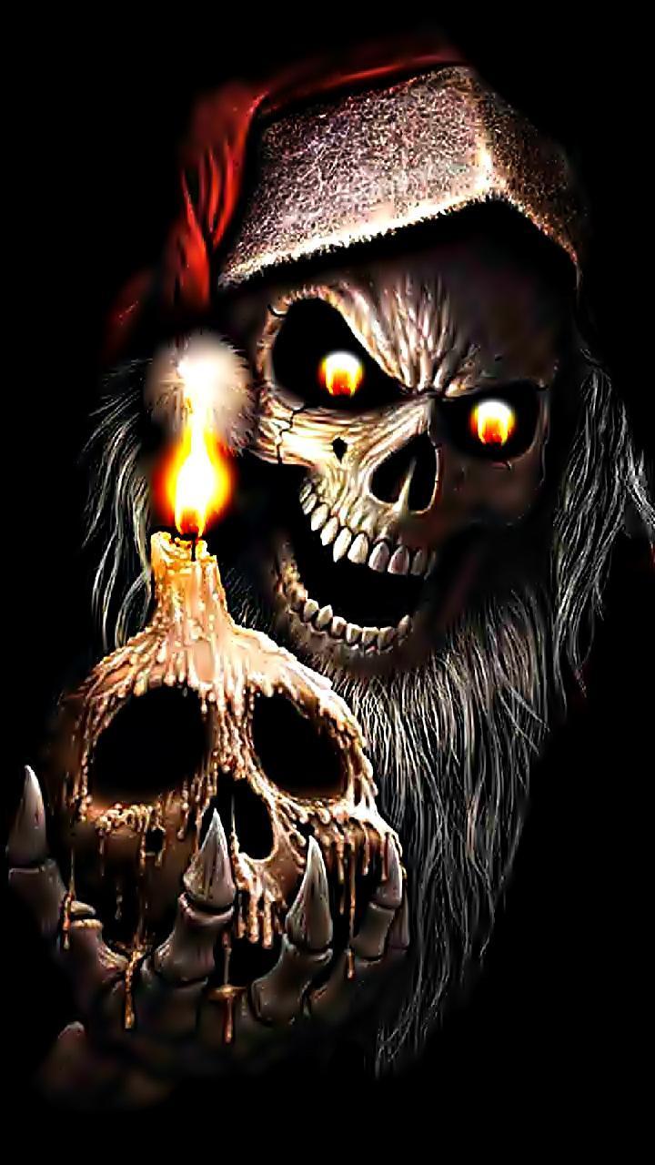 720x1280 Creepy Skull Wallpaper for Android - APK Download