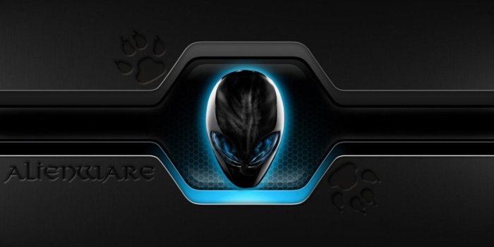 1440x900 Download Djanos tu opinin sobre el Wallpaper Alienware Blue Black