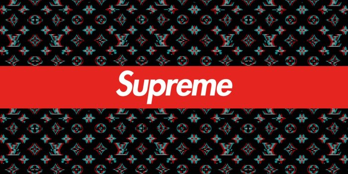 1680x1050 Design, Brand, Text, Louis Vuitton, Supreme 16:10 Wallpaper
