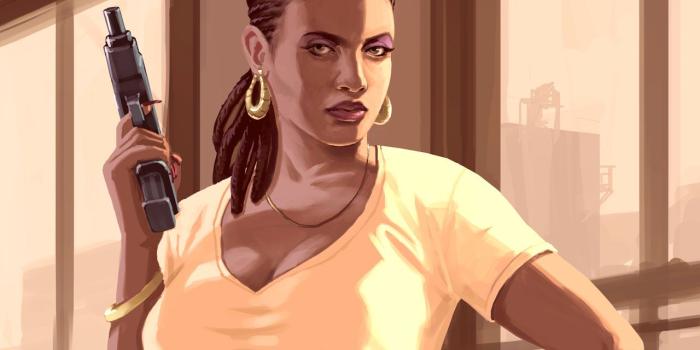 1280x1024 Desktop Wallpapers GTA GTA 4 Negroid young woman vdeo game