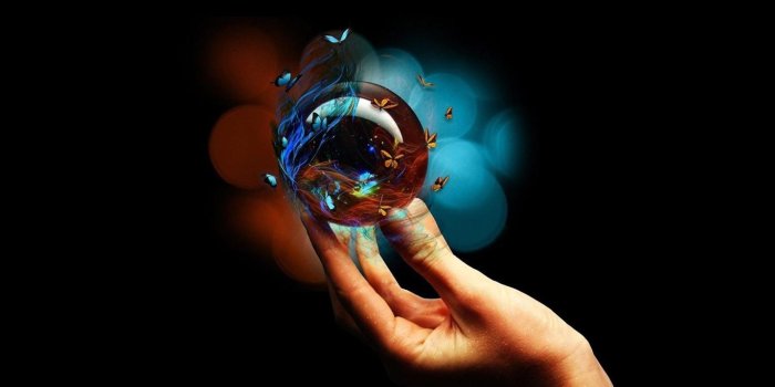 1366x768 Magic Crystal Balls (HD Wallpapers) | Volganga