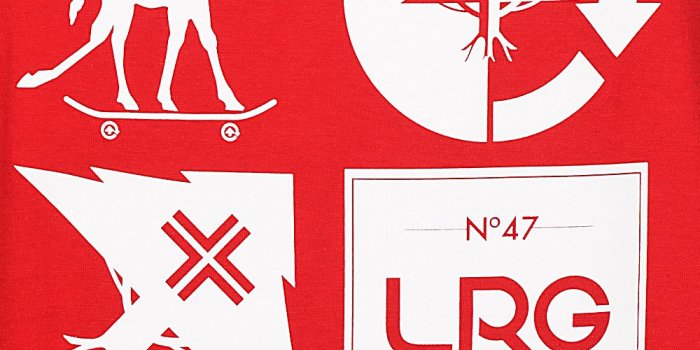 1000x1184 LRG RC Logo Mash Up T-Shirt | Zumiez