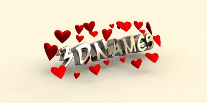 1000x1000 3D Name Wallpapers - Make Your Name in 3D