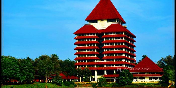 1966x1326 UI [Wallpaper]: Bangunan Simbol Universitas Indonesia (University of