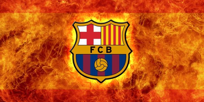 1600x1200 FC Barcelona Logo Wallpaper Download PixelsTalk Backgrounds