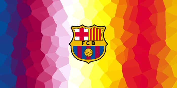 3840x2160 Wallpaper 4k FCB Logo Minimalism fc barcelona team wallpapers, fc