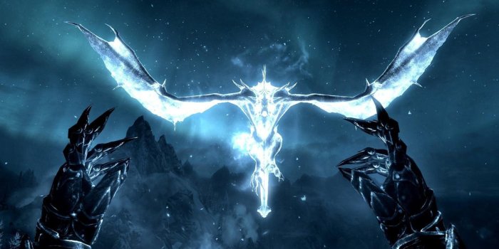 1920x1080 Skyrim Wallpaper - Skyrim Dragon Background Free Wallpaper