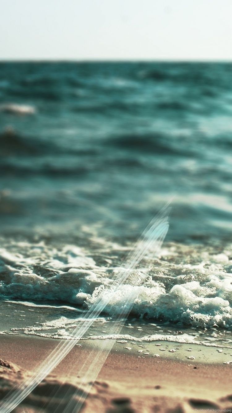 750x1334 Download Wallpapers 750x1334 Sea Foam, Summer, Surf iPhone 6 HD