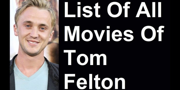 1280x720 Beautiful Tom Felton Movies & Tv Shows List Youtube - Tom Felton And