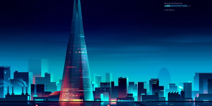 1280x800 Famous Landmarks Wallpaper by Romain Trystram | Archiobjects