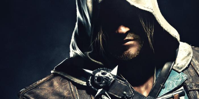 1920x1080 1920x1080 Wallpaper edward kenway, hood, face, shadow | RPG Stealth