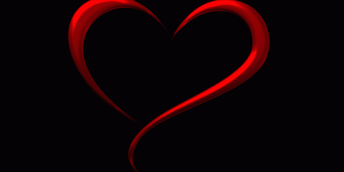 1920x1080 Black and Red Heart HD Wallpaper - Wallpaper Stream