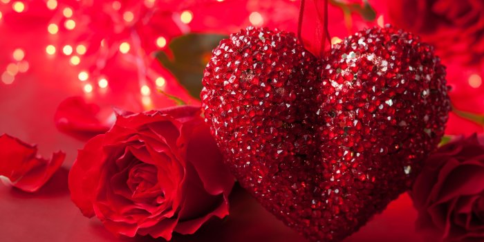 5616x3744 Lovely Red Heart Attractive Wallpapers Download | k | Rose wallpaper