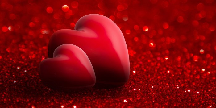 3840x2560 Two red hearts illustration HD wallpaper | Wallpaper Flare