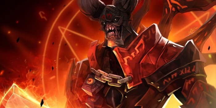 1900x1200 Black and red demon character HD wallpaper | Wallpaper Flare