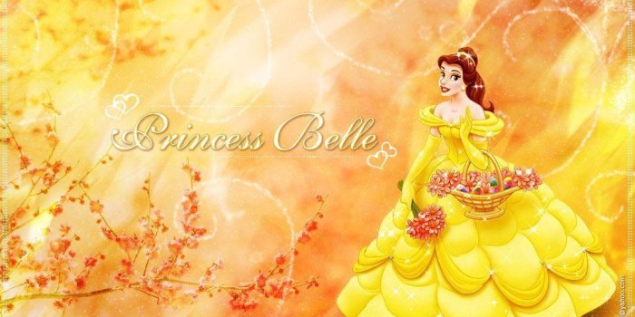 1024x768 Princess Belle Wallpapers