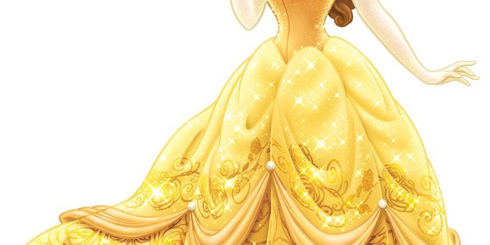 957x1280 RMK2551GM - WALT DISNEY KIDS II PRINCESS BELLE GIANT WALL DECAL