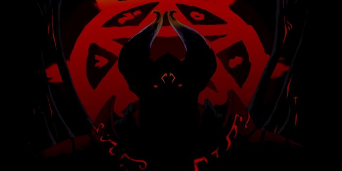 2560x1440 HD wallpaper: black and red Demon wallpaper, doom bringer, dota 2
