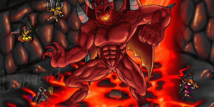 1024x768 Red Demon : RotMG