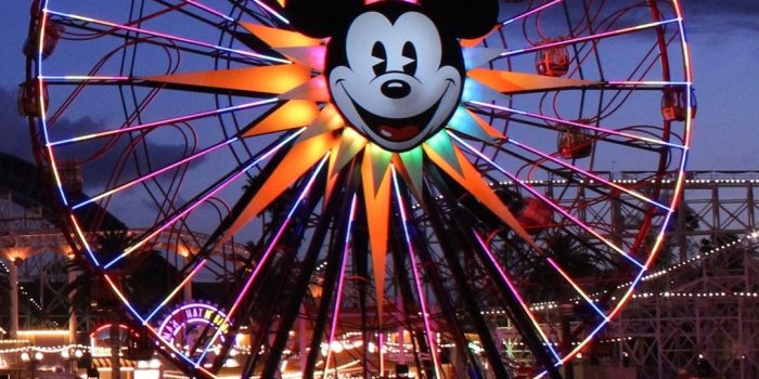 1080x1920 Disney California Adventure, Paradise Pier, roller coaster, ferris