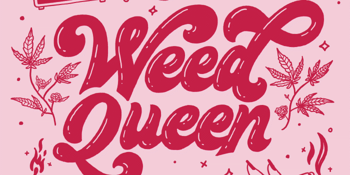 3543x2657 Weed Queen by Dina Rodriguez on Dribbble