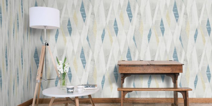 1800x1350 Vertices Ink and Gold by Harlequin - Wallpaper : Brewers Home