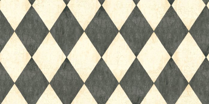 1600x1600 York Wallcoverings York Wallcoverings Black & White Rooster Harlequin  Wallpaper in Charcoal, Cream, Gold