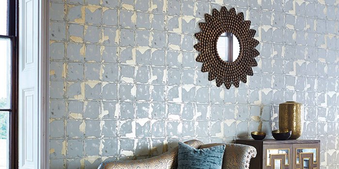 1440x1920 Harlequin Akoa Paste the Wall Wallpaper, Antique Gold, 110636
