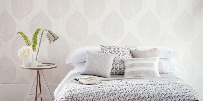 1000x1000 Harlequin Leaf Wallpaper 110370 Gold / Cream | 25% OFF RRP | Decor