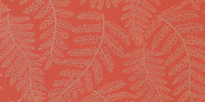 1000x1000 Harlequin Red & Gold Wallpaper Roll - Patterned Amaranta Design - Colour:  60514