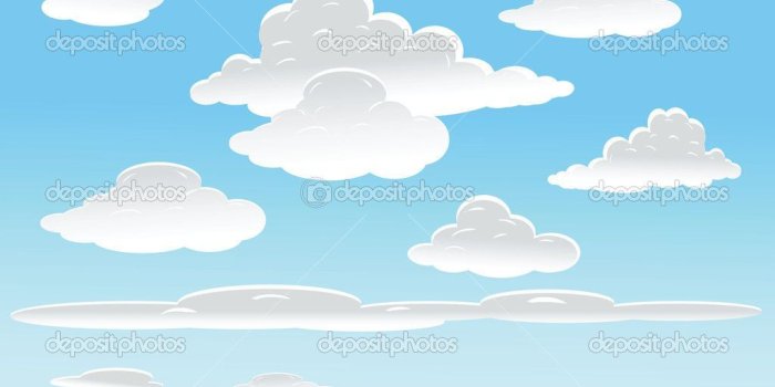1023x901 18 Cartoon Clouds Background 1305 :: Vector Cloud Wallpaper