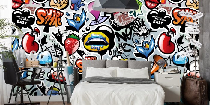 1904x1650 Cartoon Graffiti G 0603
