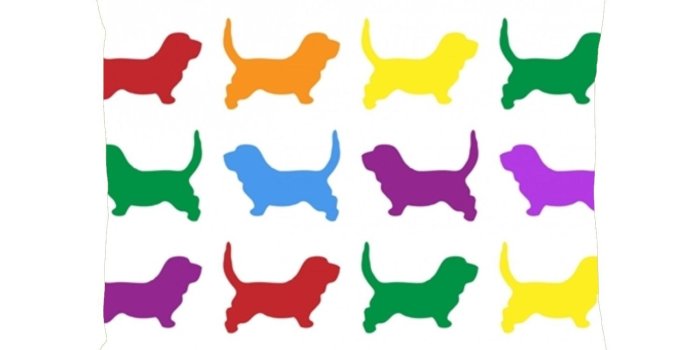 1500x1500 Amazon.com: ggqweer Dog Colorful Wallpaper Background Customize