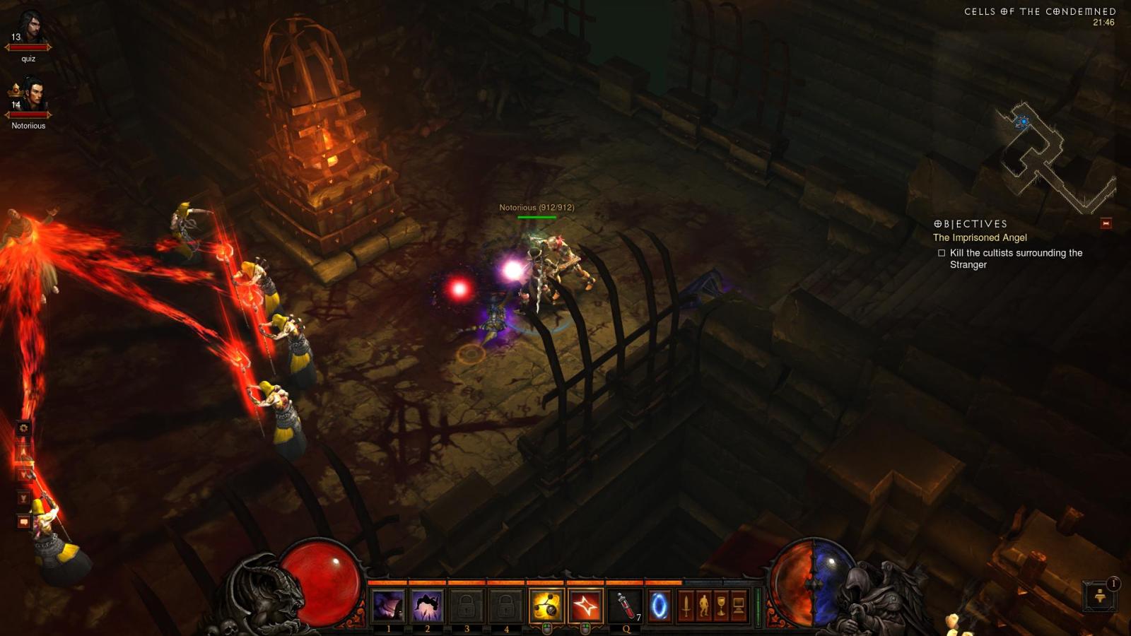 1920x1080 Cells of the Condemned Diablo 3 d3 screenshot - Gamingcfg.com