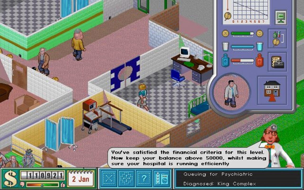 1280x800 Theme Hospital: how a game inspired by NHS managers turned into an