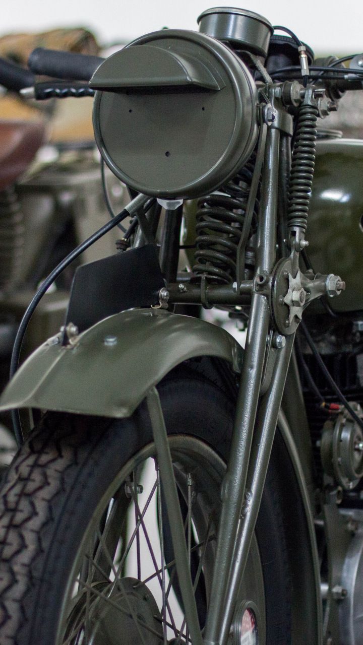 720x1280 Vintage, retro, motorcycle, bike, front, 720x1280 wallpaper | Bike