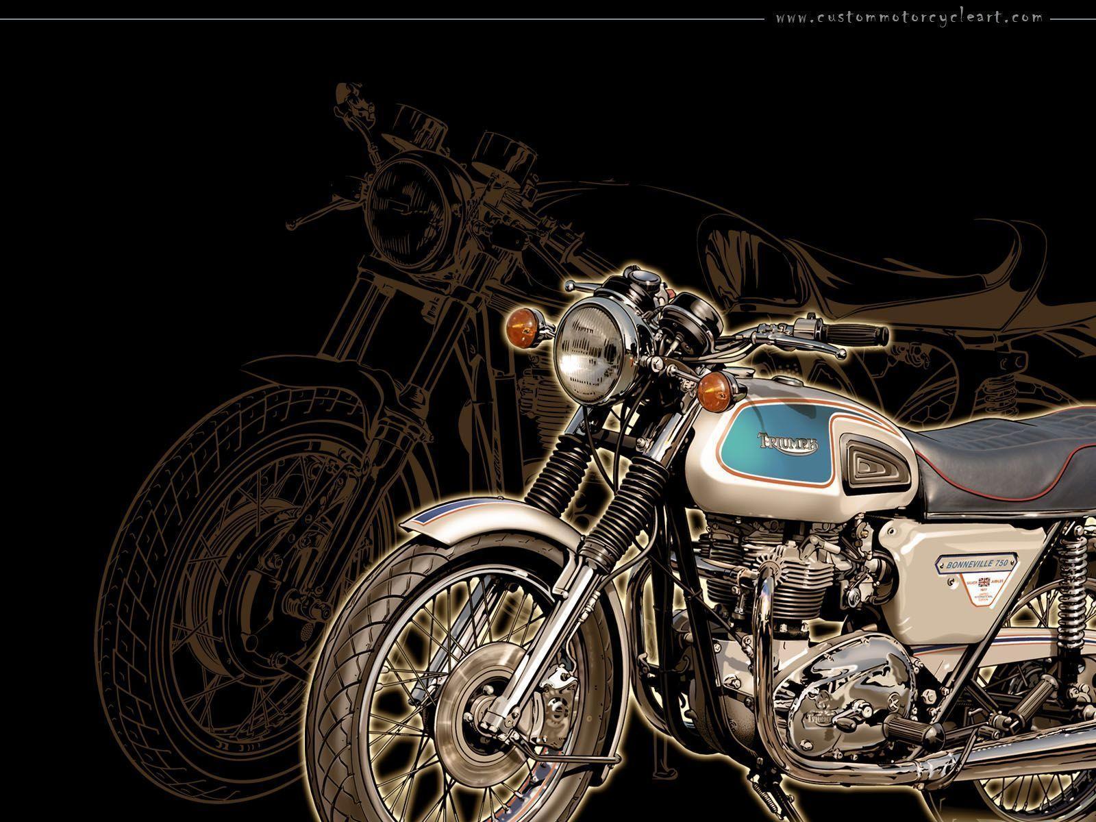 1600x1200 Vintage Motorcycle Wallpapers