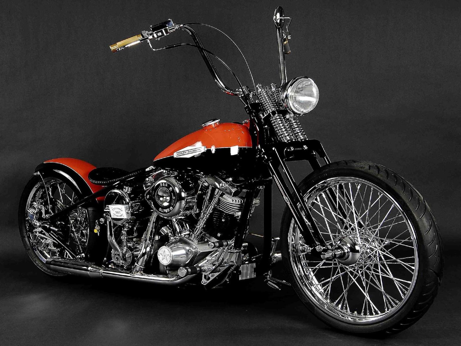 2560x1920 Classic Orange Harley Davidson Wallpaper Pc Wallpaper | WallpaperLepi