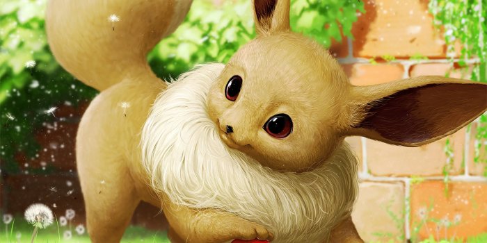 1920x1080 Download 1920x1080 Wallpaper Eevee, Pokemon, Anime, Full Hd, Hdtv
