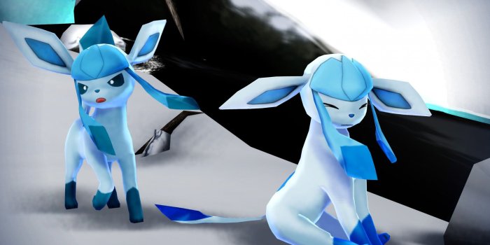 1920x1080 Download Wallpaper 1920x1080 Glaceon and eevee, Glaceon as a human