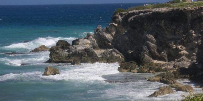 1366x768 Coastline Beach Mexico Cancun Isla Mujeres Wallpaper - Sea (#393694