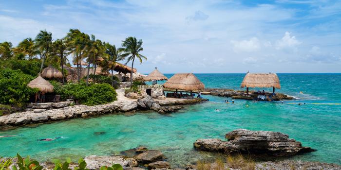 3840x2400 Wallpaper Mexico Cancun Nature Coast Stones 3840x2400