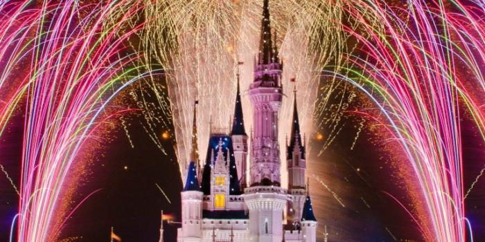 768x1024 Fireworks Over Cinderella Castle ❤ 4K HD Desktop Wallpaper for 4K