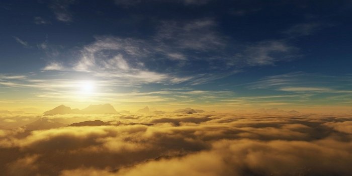 1920x1080 In Morning Sun Rise And Clouds Closeup Wallpaper