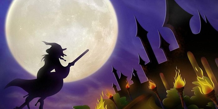 1400x1050 Halloween Witch 2017 Wallpapers