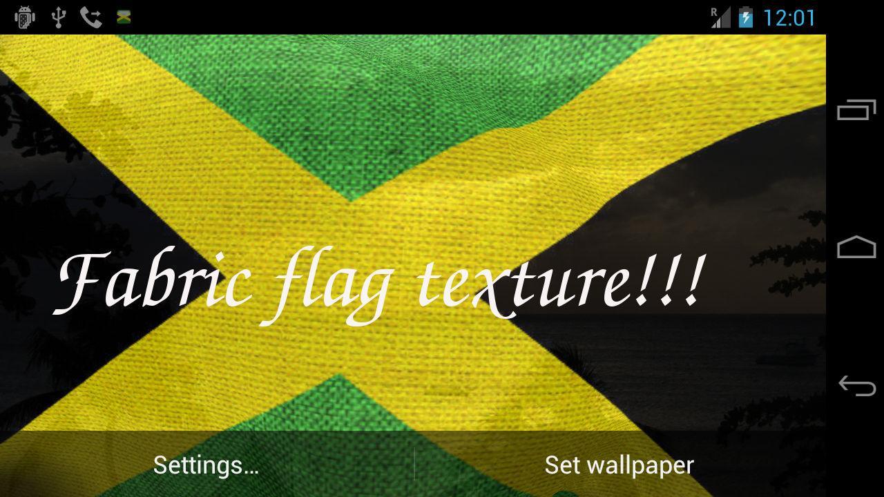 1280x720 3D Jamaica Flag Live Wallpaper for Android - APK Download