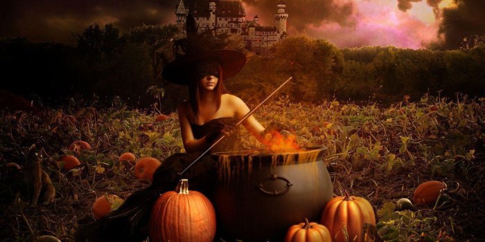 1500x1125 Halloween Witch Wallpapers